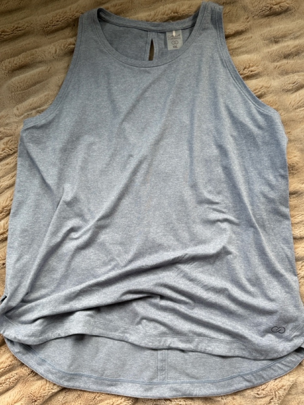 CALIA by Carrie Underwood Heather Blue Athletic Tank